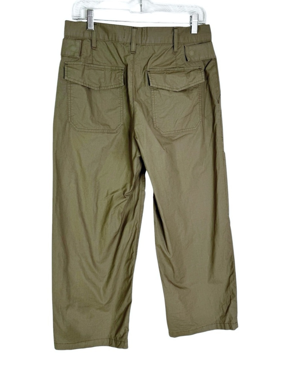 AGOLDE Cotton Women's High Rise Daria Utility Pant Olive Green Size 28 - Picture 8 of 14